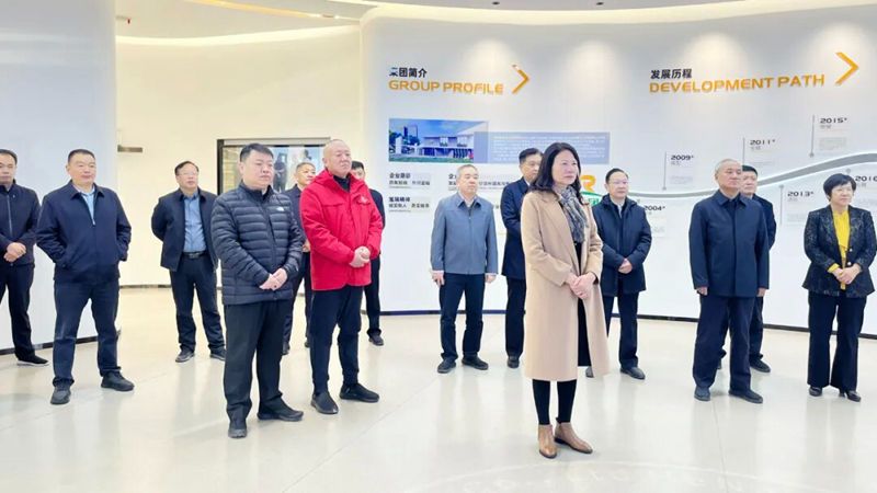 河南省政協(xié)副主席霍金花一行蒞臨旭瑞集團(tuán)參觀調(diào)研！